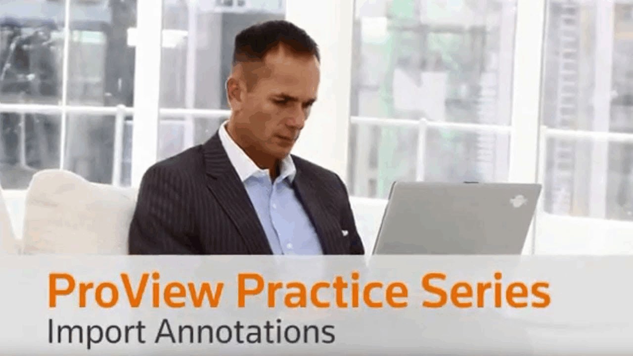 ProView Practice Series - Import Annotations